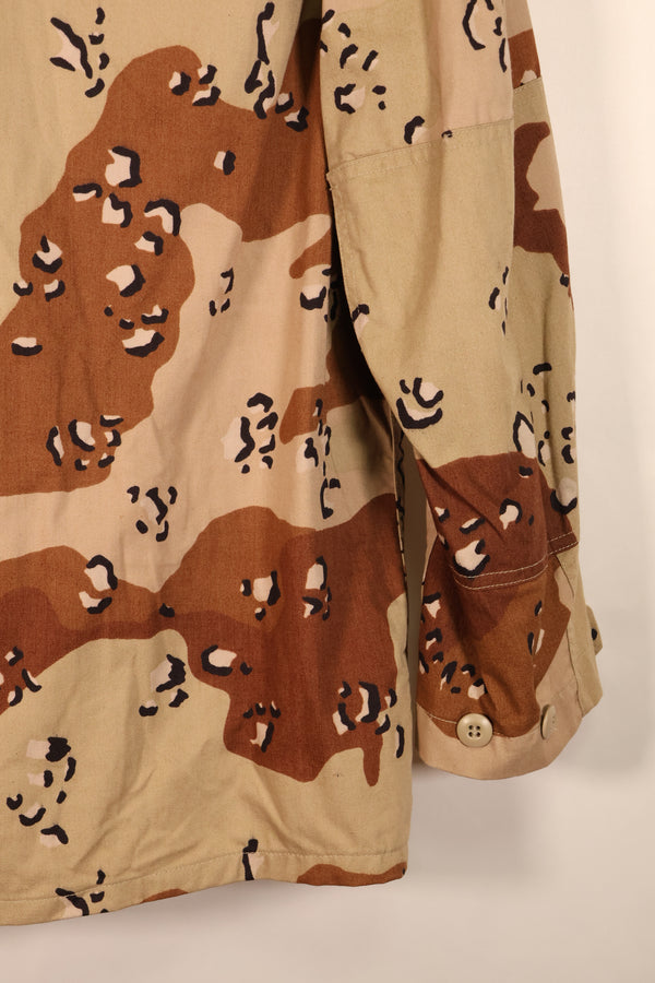 1981 Contract, M-S, White Tag, Early Production, 82nd Airborne Division, 6C Desert Camouflage, Chocolate Chip Camouflage, Jacket, Used