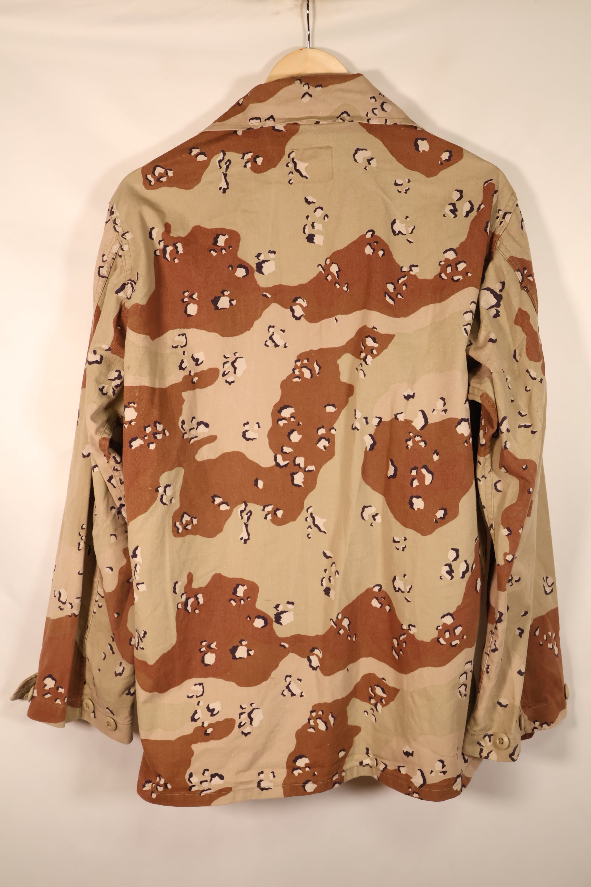 1990 Contract, M-R, DPSC, 6C Desert Camo, Chocolate Chip Camo, Jacket, Used