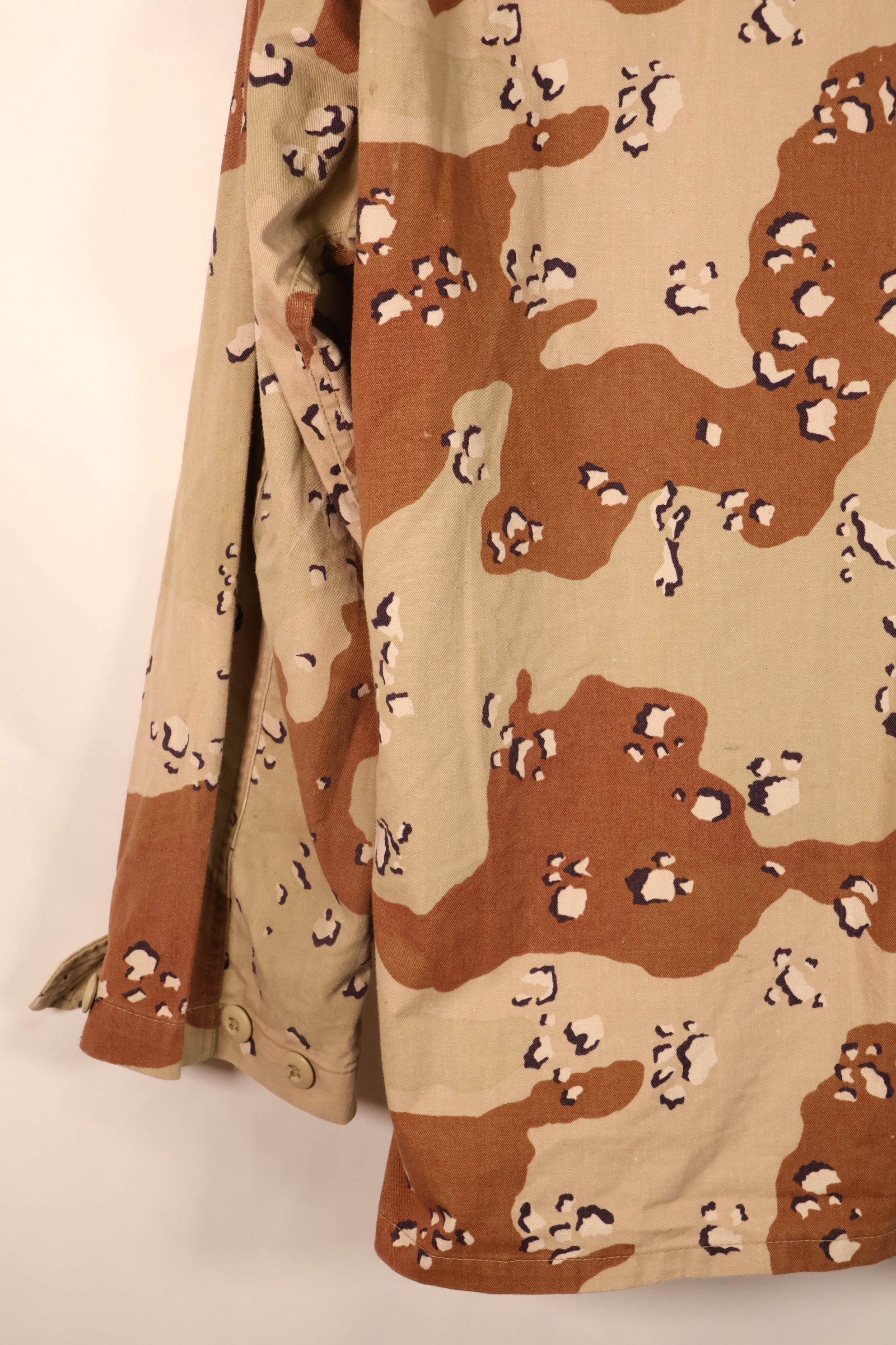 1990 Contract, M-R, DPSC, 6C Desert Camo, Chocolate Chip Camo, Jacket, Used
