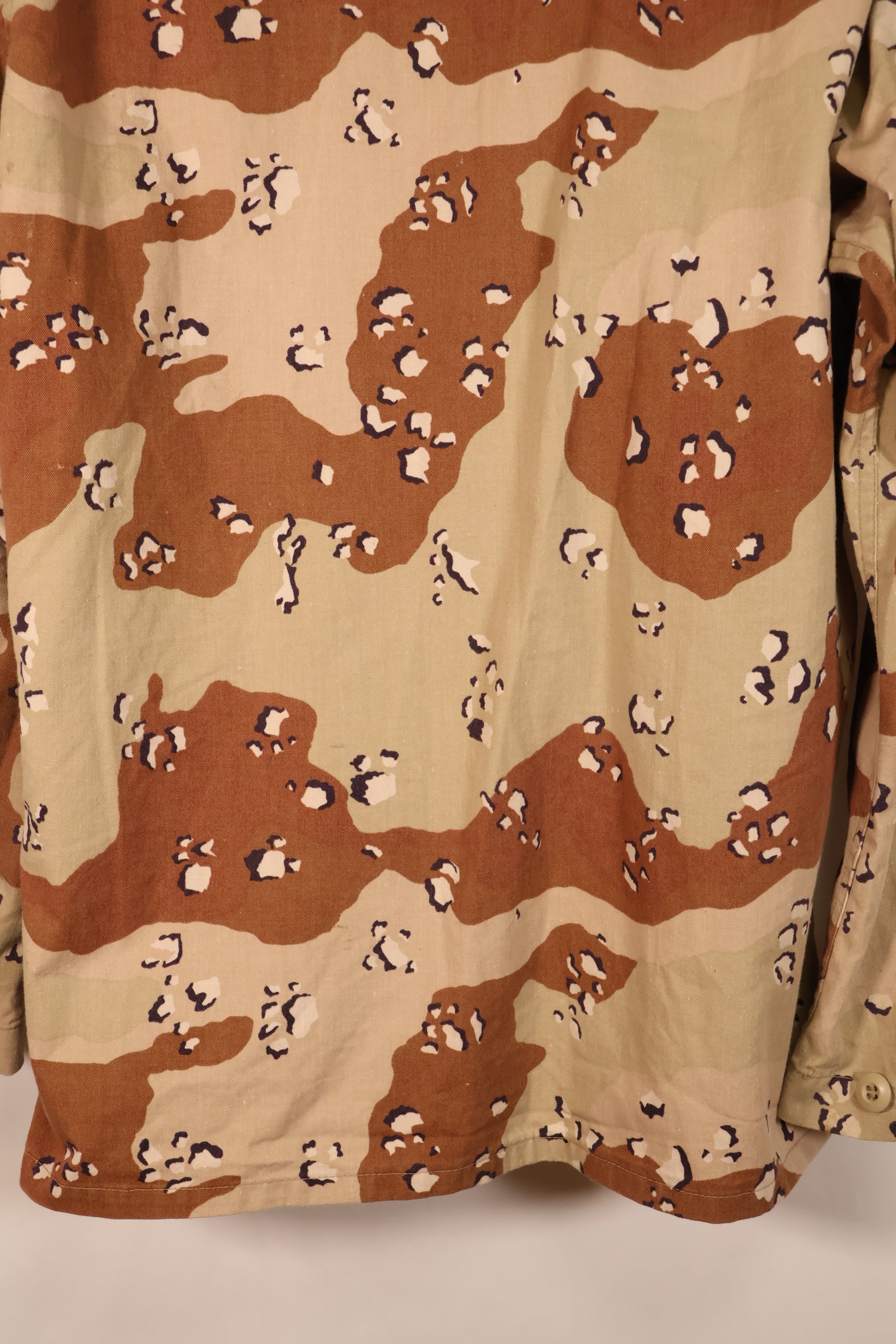 1990 Contract, M-R, DPSC, 6C Desert Camo, Chocolate Chip Camo, Jacket, Used