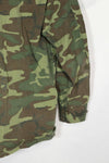 Real 1967 non ripstop ERDL jungle fatigues jacket, faded, used.