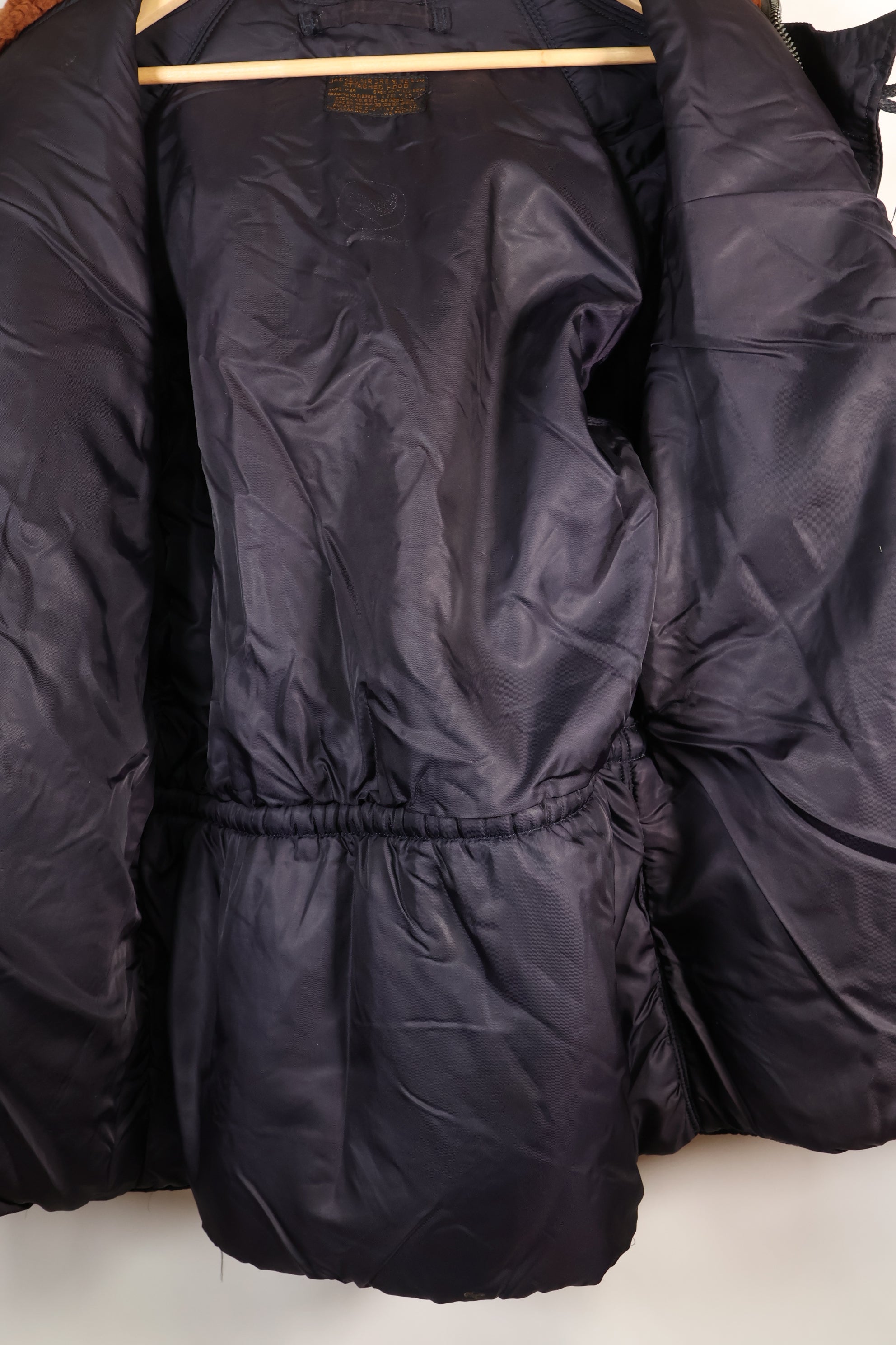 1950's MEDIUM USAF N3-A Flight Jacket Aircrew, faded, used.