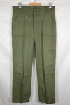 1960s lot OG-107 utility pants baker pants no iron pants used A