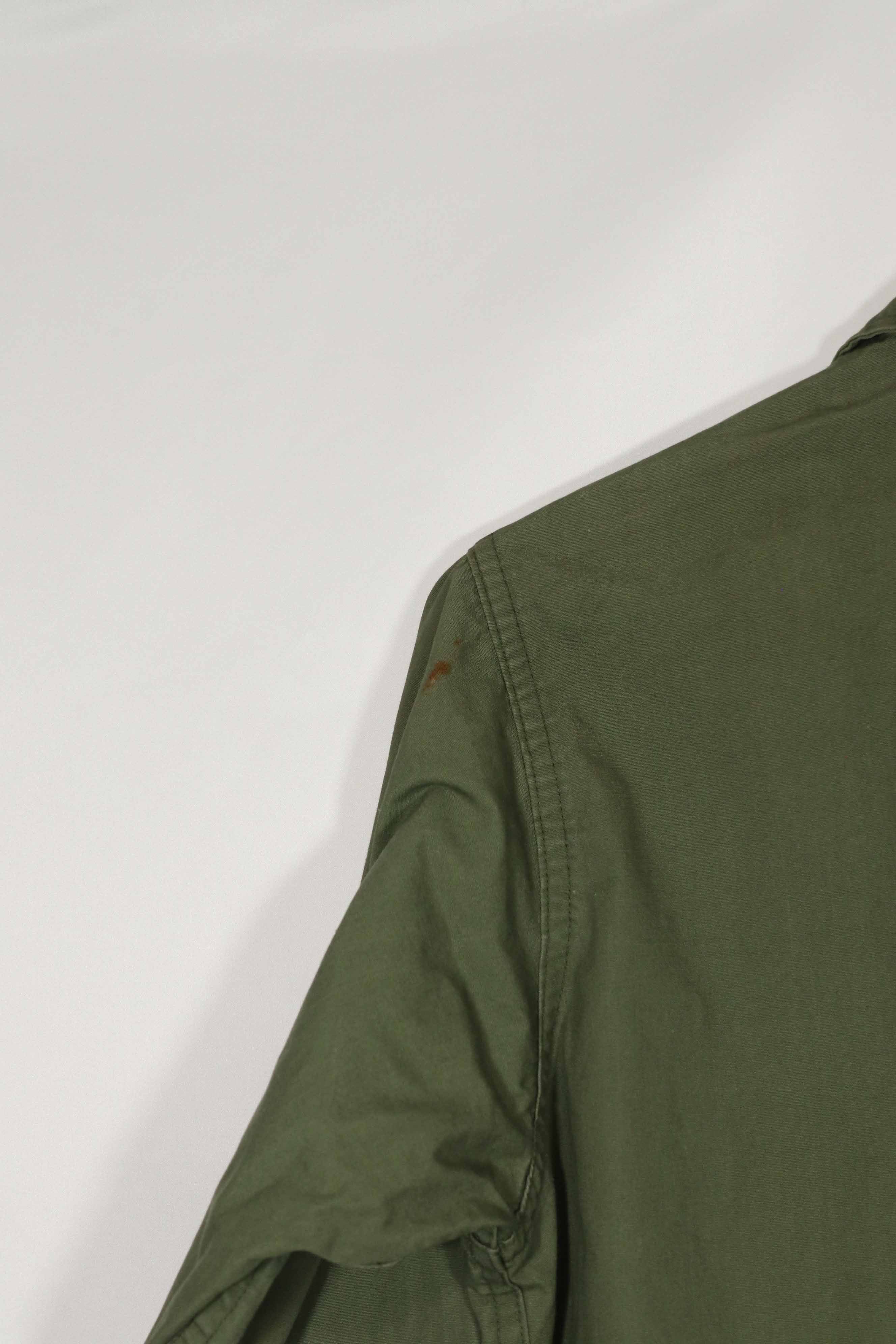 Real PX OG-107 Utility Shirt with patch post-attachment, used, no size tag.