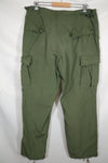 1967 3rd Model Non Ripstop Jungle Fatigue Pants L-R Used