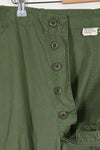 1967 3rd Model Non Ripstop Jungle Fatigue Pants L-R Used