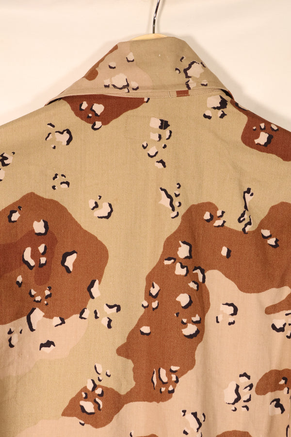 1990 Contract, M-S, 6C Desert Pattern, Chocolate Chip Camo Jacket, Late Model, Used, Grade B