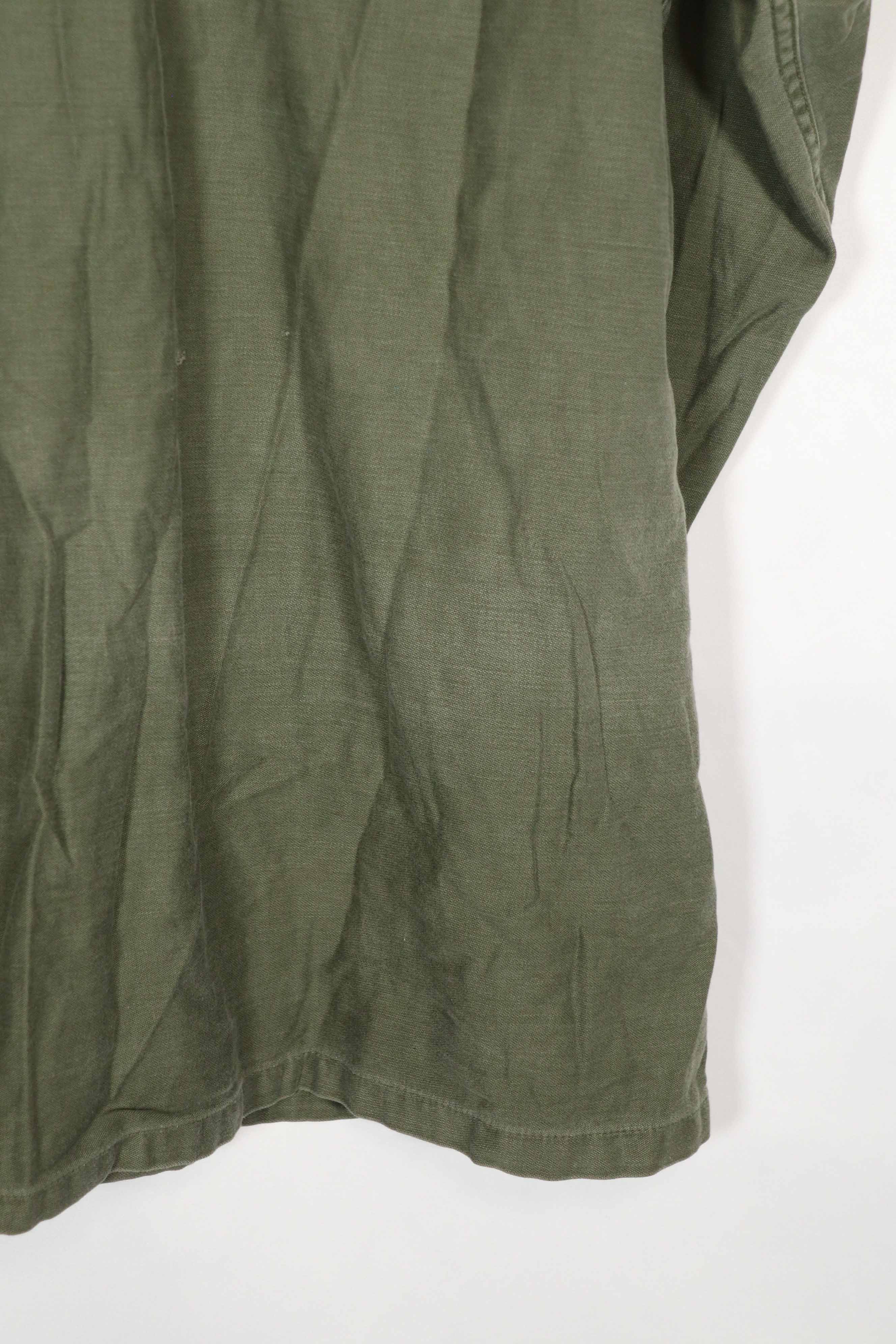 Real OG-107 Utility Shirt 16th Infantry Regiment, 1st Infantry Division Rare Used Item