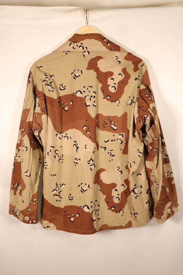 1990 Contract, M-X-S, 6C Desert Pattern, Chocolate Chip Camo Jacket, Late Model, Used