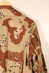 1990 Contract, M-X-S, 6C Desert Pattern, Chocolate Chip Camo Jacket, Late Model, Used