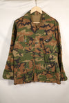 1970's Privately Procured Local Made US Military ERDL Camouflage Copy Fatigue Jacket, Used