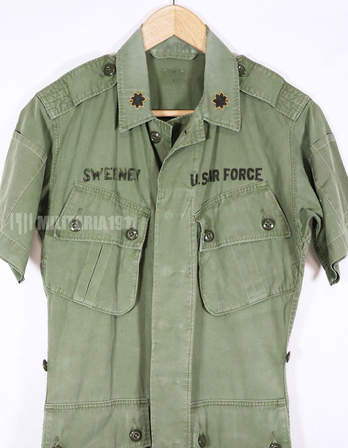 Real 1st Model Jungle Fatigue Short Sleeve Custom USAF