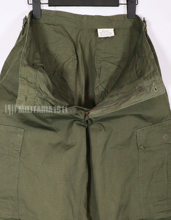 Real 1969 4th Model Jungle Fatigue Pants in good condition.