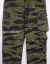 Real TO78 Okinawa Tiger Tiger stripe pants, damaged, real, fabric in good condition.
