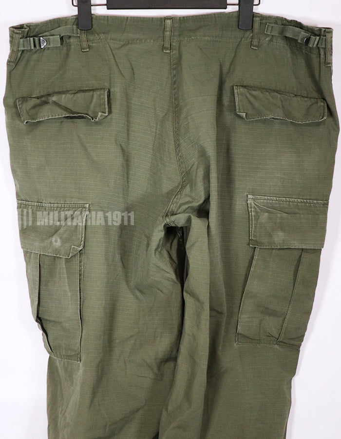 Real 4th Model Jungle Fatigue Pants, X-Large size, used, scratches.