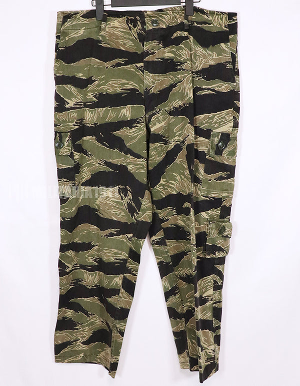 Real Okinawa Tiger JWD Eraly pants US-XL size, faded, rare size.