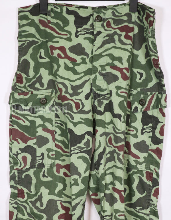 Real Korean Military Special Forces Noodle Camouflage Post-Vietnam War
