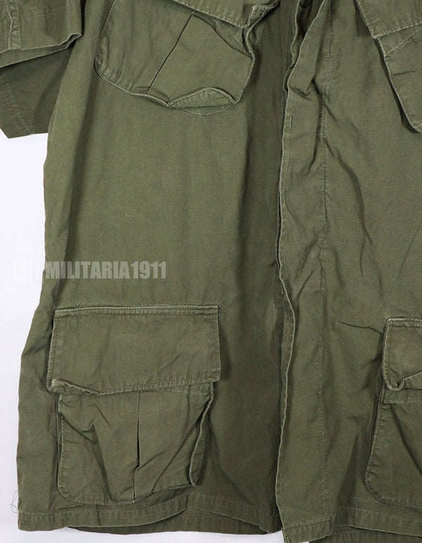 Real 3rd Model Jungle Fatigue short sleeve custom USAF with insignia mark, good condition