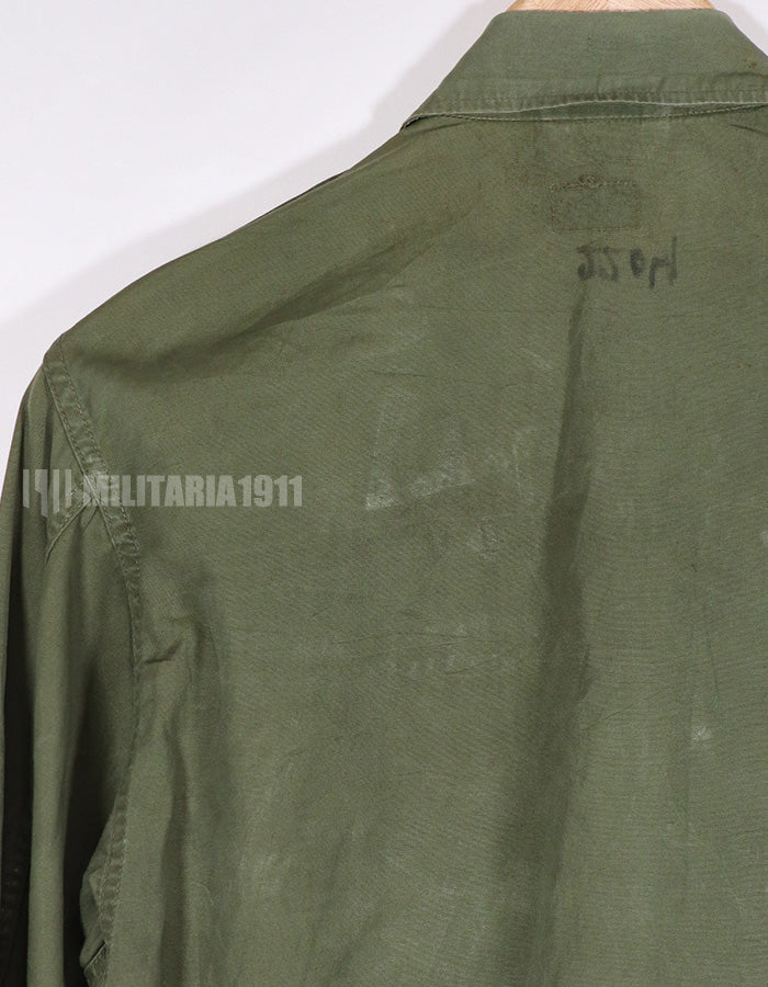 Real 2nd Model Jungle Fatigue Jacket, stained, poor condition.