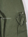 Real 1969 4th Model Jungle Fatigue pants, size X-S, used, faded.