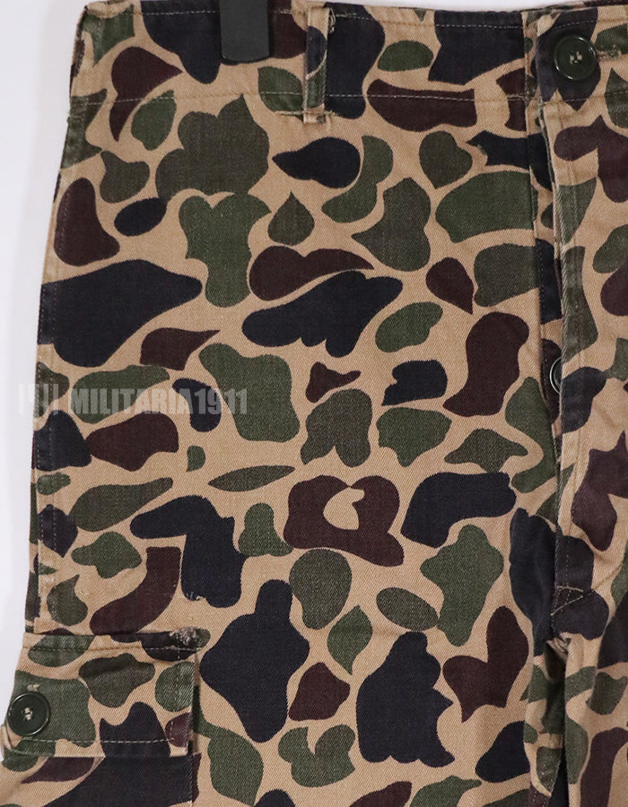 Real CIDG Beogum camouflage A-L size pants, used
