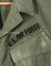 Real 1968 4th Model USAF Jungle Fatigue, short sleeve custom & width custom used