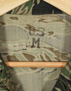 Real Late War Pattern Tiger Stripe Shirt US-M Used