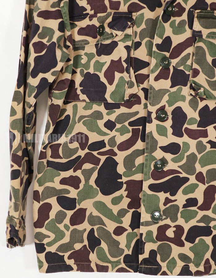Real CIDG BEOGUM Camouflage Size Tag Frayed Jacket Used