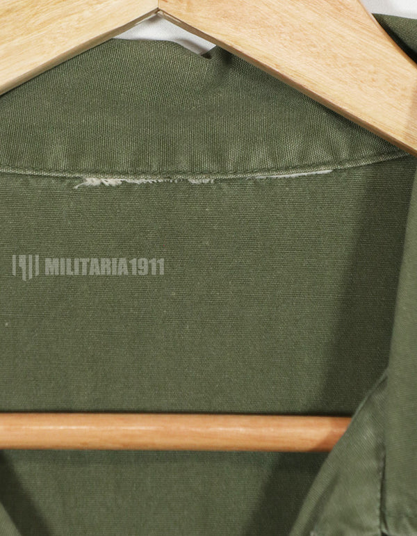 Real Poplin OG-107 Utility Shirt 101 Airborne patch retrofit PX item used
