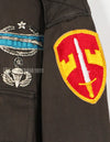 Replica MACV SOG 1-0 Black Jacket Direct Embroidery Old Replica Used