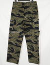 Real Silver Tiger Stripe A-M Asian Cut Pants, used, little fading.
