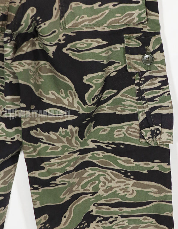 Real Late War Tiger Stripe Pants, faded, A-S used.