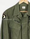 Real 1968 4th Model Jungle Fatigue Jacket with S-R patch, used.