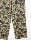 Real CIDG Beogum camouflage locally made duck hunter pants, used B