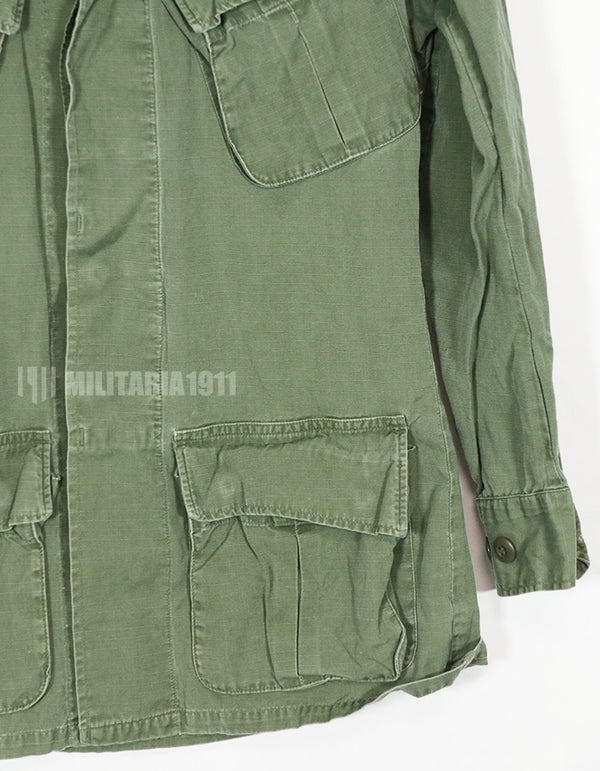 Real 1969 4th Model Jungle Fatigue Jacket, size X-S, used.