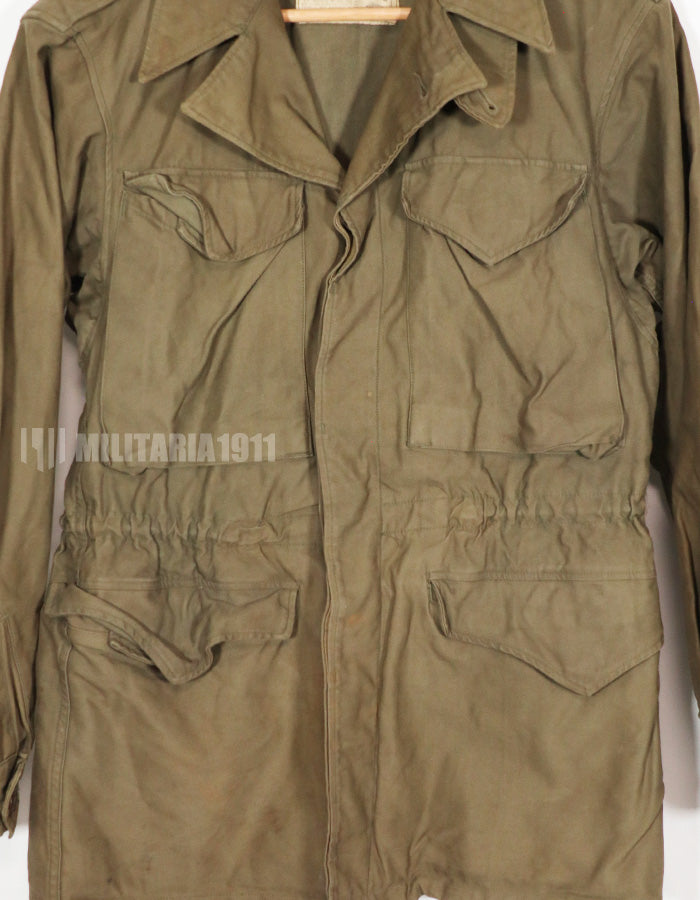 Real WWII M-1943 Field Jacket, good condition, used.