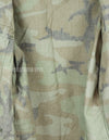 Original U.S. Army Woodland Camouflage Jacket with patches, 1990.