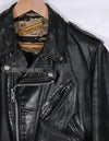 1980's lot Schott Double rider's jacket, lining MILITARIA 1911 gold tiger fabric