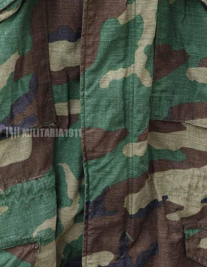 U.S. Army M65 Field Jacket Woodland Camouflage, 1983 A