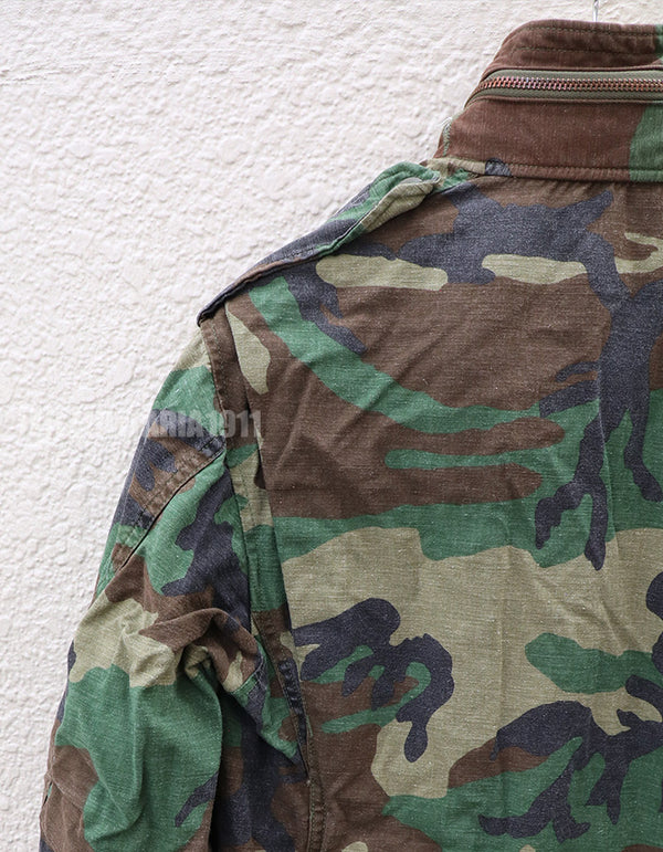 U.S. Army M65 Field Jacket Woodland Camouflage, 1983 A