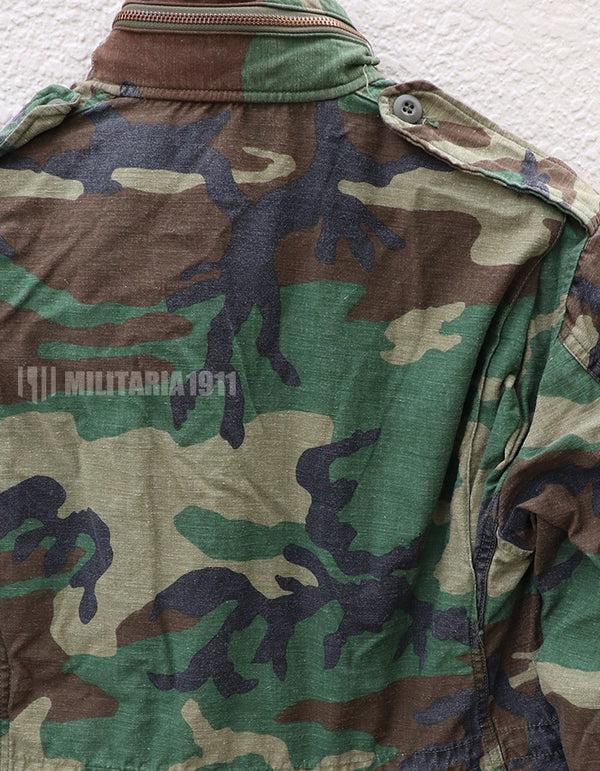 U.S. Army M65 Field Jacket Woodland Camouflage, 1983 A