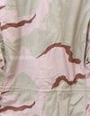 USAF 3C Desert Camouflage M65 Field Jacket, 1991, with insignia.