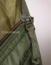 Original U.S. Military Made in 1991 Helmet Bag, Stained, Used.
