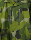 Original Swedish Army M90 Camouflage Field Jacket, 1989, Military Government Supply