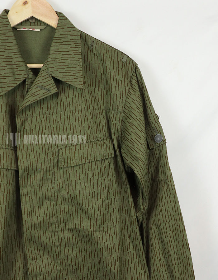 East Germany Raindrop Camouflage Strichtar Jacket Used B
