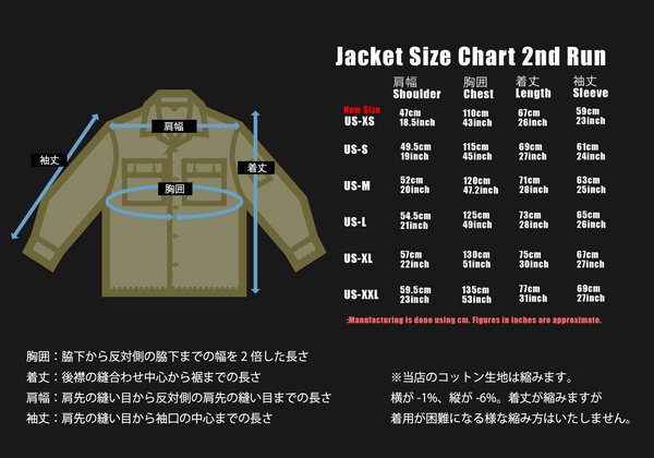 2023 2nd run MILITARIA 1911 Repro Gold Tiger Stripe US Cut Jacket MADE IN JAPAN