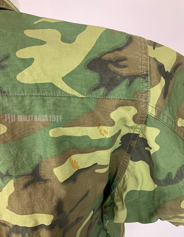 Original U.S. Army None RipStop Fabric ERDL Special Forces Jacket MACV