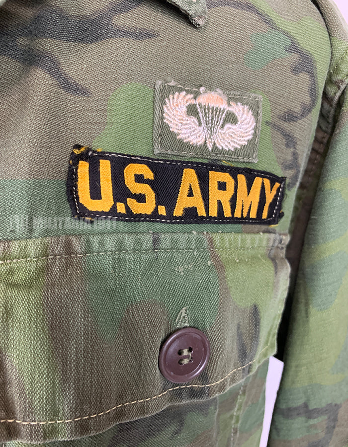 Original U.S. Army MACV South Vietnam Ranger Advisor Individual Camo Jacket
