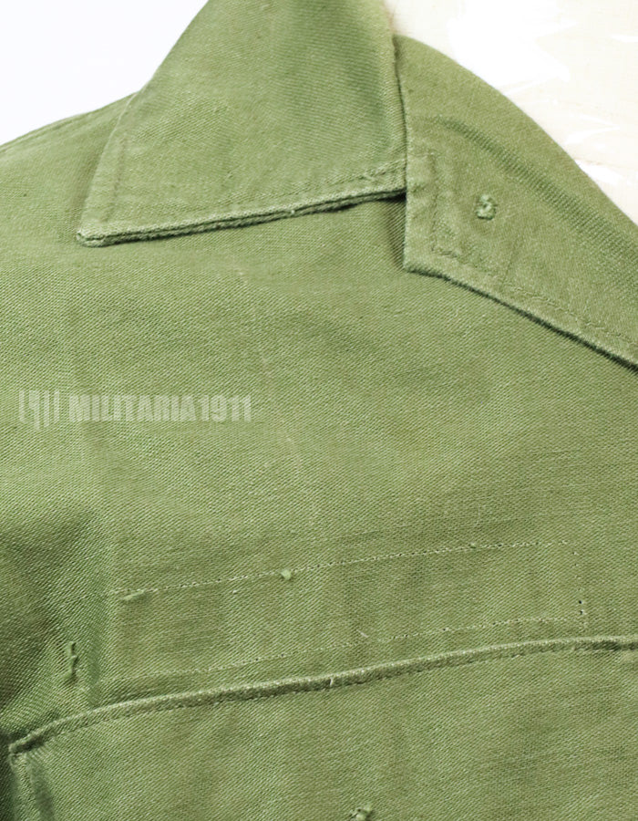 Original Utility Shirt OG-107,  ,made in late 1960s, wartime lot.