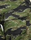 Original Late War Lightweight Pattern Tiger Stripe Shirt Never used Made by CISO Okinawa